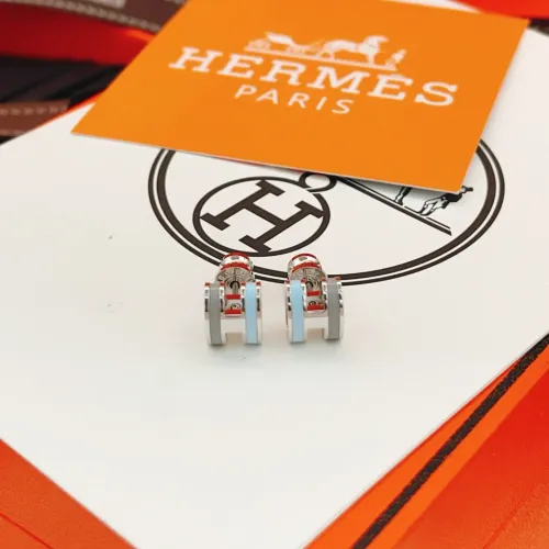 Wholesale Hermes Earrings For Women #1398431 $32.00 USD, Wholesale Quality Replica Hermes Earrings