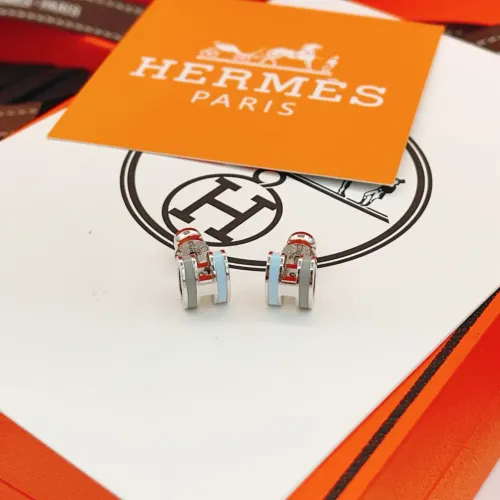 Replica Hermes Earrings For Women #1398431 $32.00 USD for Wholesale
