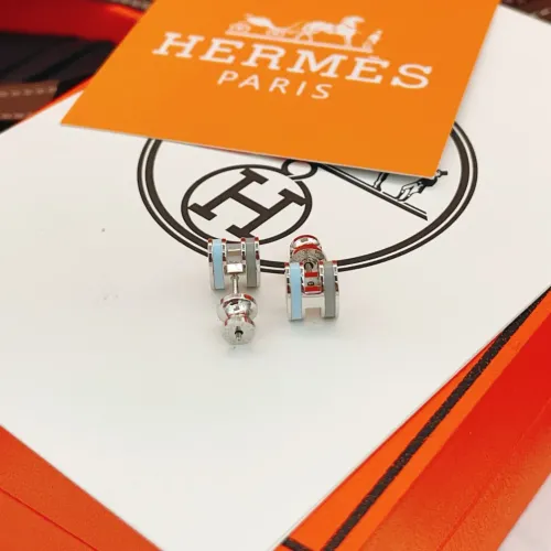 Replica Hermes Earrings For Women #1398431 $32.00 USD for Wholesale
