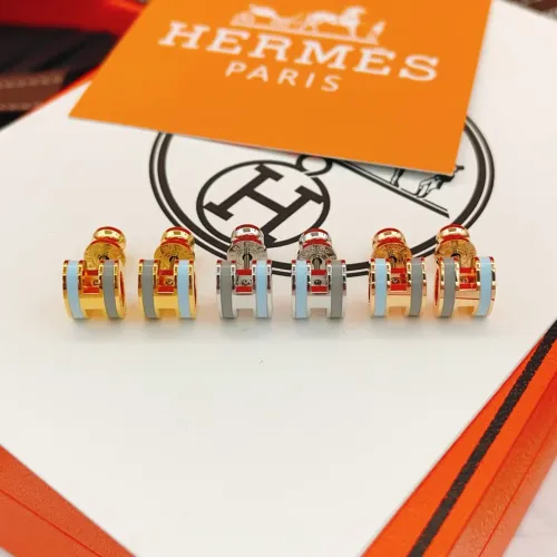Replica Hermes Earrings For Women #1398431 $32.00 USD for Wholesale