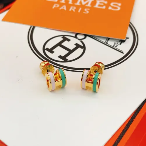 Wholesale Hermes Earrings For Women #1398442 $32.00 USD, Wholesale Quality Replica Hermes Earrings