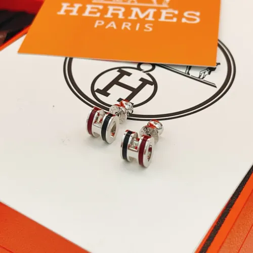 Replica Hermes Earrings For Women #1398444 $32.00 USD for Wholesale