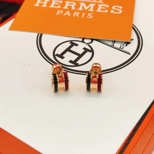 Wholesale Hermes Earrings For Women #1398445 $32.00 USD, Wholesale Quality Replica Hermes Earrings
