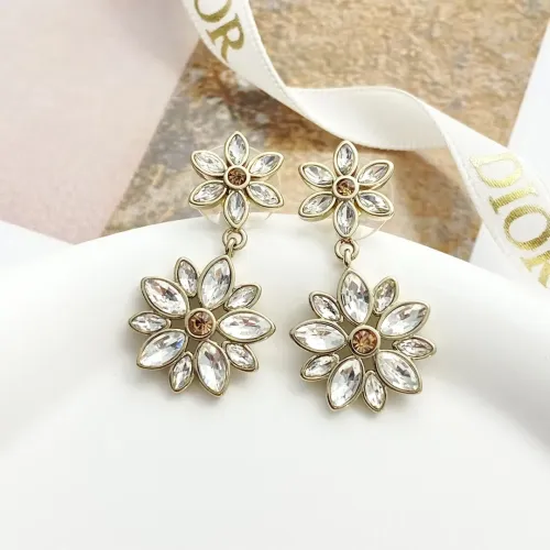 Replica Christian Dior Earrings For Women #1398453 $32.00 USD for Wholesale