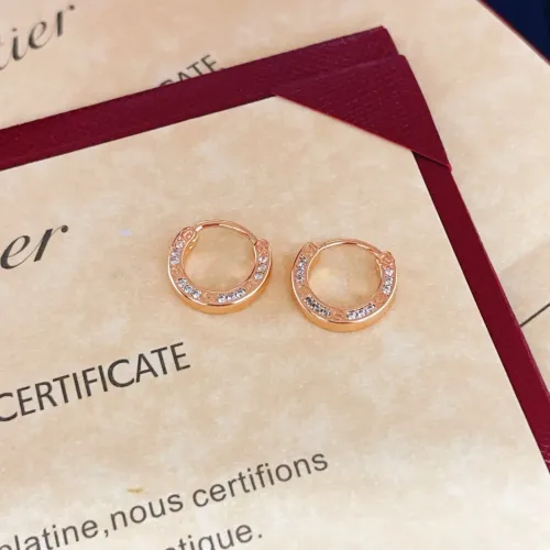 Wholesale Cartier Earrings For Women #1398541 $25.00 USD, Wholesale Quality Replica Cartier Earrings