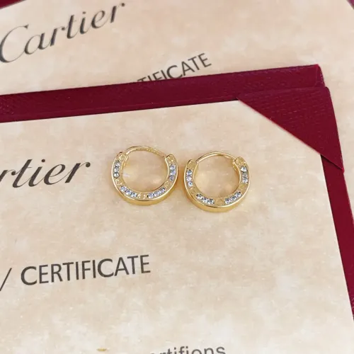 Wholesale Cartier Earrings For Women #1398542 $25.00 USD, Wholesale Quality Replica Cartier Earrings
