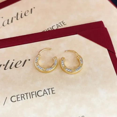 Replica Cartier Earrings For Women #1398542 $25.00 USD for Wholesale