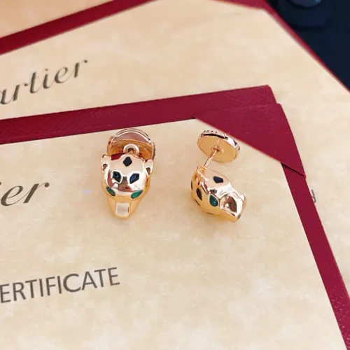 Replica Cartier Earrings For Women #1398544 $27.00 USD for Wholesale