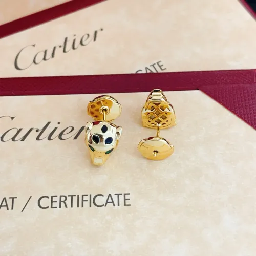 Replica Cartier Earrings For Women #1398545 $27.00 USD for Wholesale