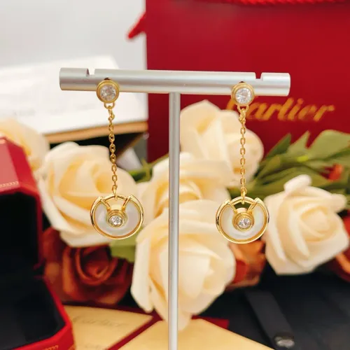 Replica Cartier Earrings For Women #1398546 $36.00 USD for Wholesale