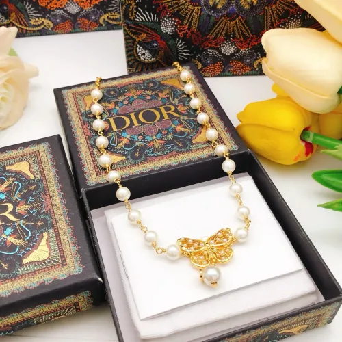 Replica Christian Dior Necklaces For Women #1398554 $27.00 USD for Wholesale