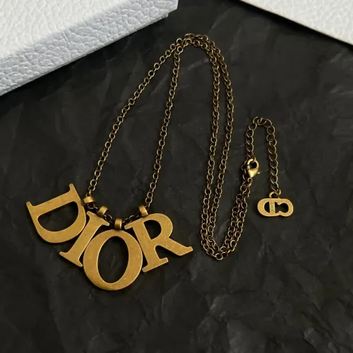 Wholesale Christian Dior Necklaces #1398567 $40.00 USD, Wholesale Quality Replica Christian Dior Necklaces