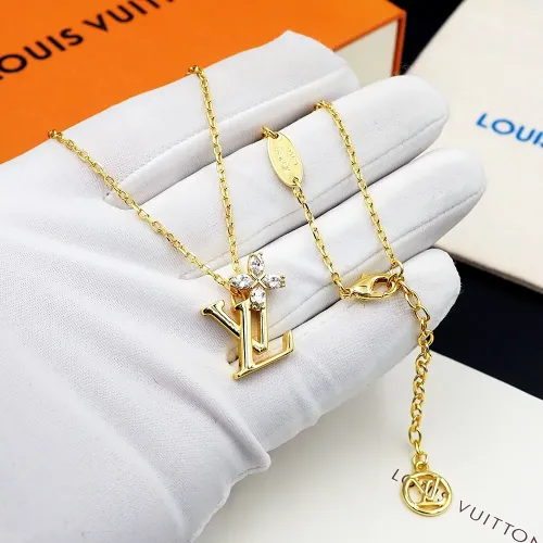 Wholesale Louis Vuitton Necklaces #1398583 $25.00 USD, Wholesale Quality Replica Louis Vuitton Necklaces