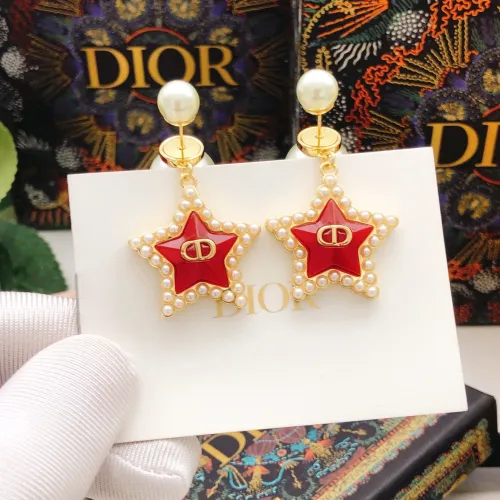 Replica Christian Dior Earrings For Women #1398638 $27.00 USD for Wholesale