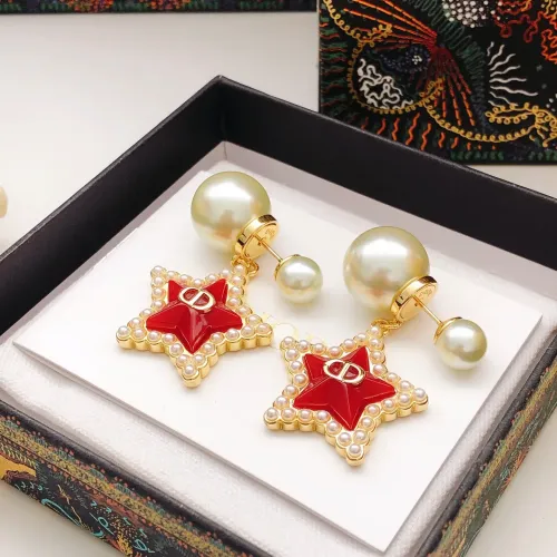 Replica Christian Dior Earrings For Women #1398638 $27.00 USD for Wholesale