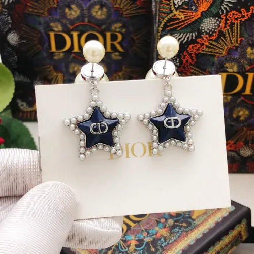 Replica Christian Dior Earrings For Women #1398639 $27.00 USD for Wholesale