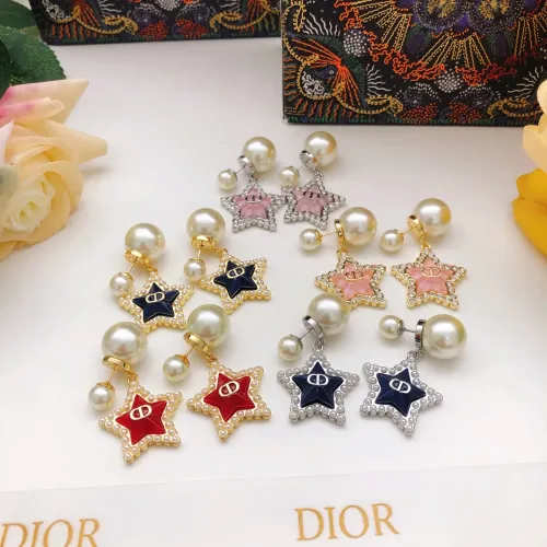 Replica Christian Dior Earrings For Women #1398640 $27.00 USD for Wholesale