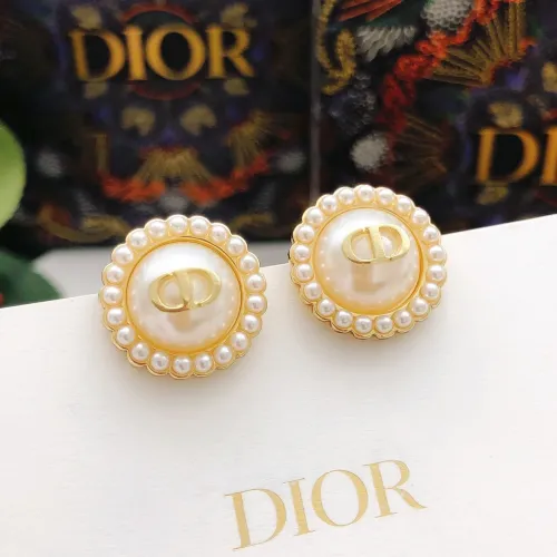 Wholesale Christian Dior Earrings For Women #1398641 $25.00 USD, Wholesale Quality Replica Christian Dior Earrings