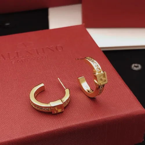 Wholesale Fendi Earrings For Women #1398655 $25.00 USD, Wholesale Quality Replica Fendi Earrings
