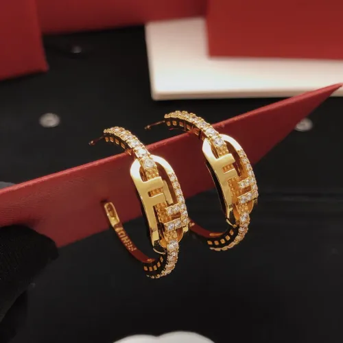 Replica Fendi Earrings For Women #1398657 $27.00 USD for Wholesale