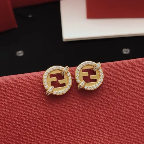 Replica Fendi Earrings For Women #1398659 $25.00 USD for Wholesale