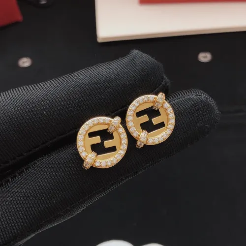 Replica Fendi Earrings For Women #1398659 $25.00 USD for Wholesale