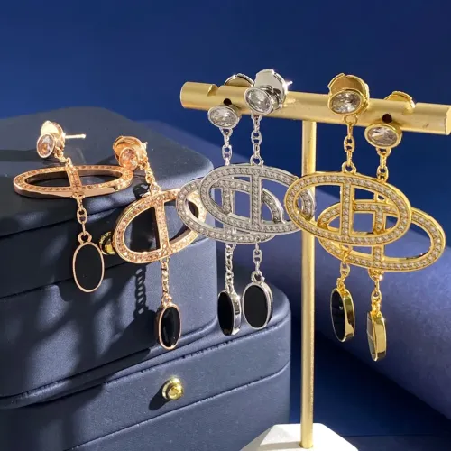 Replica Hermes Earrings For Women #1398668 $27.00 USD for Wholesale
