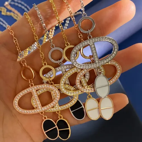 Replica Hermes Necklaces #1398682 $29.00 USD for Wholesale