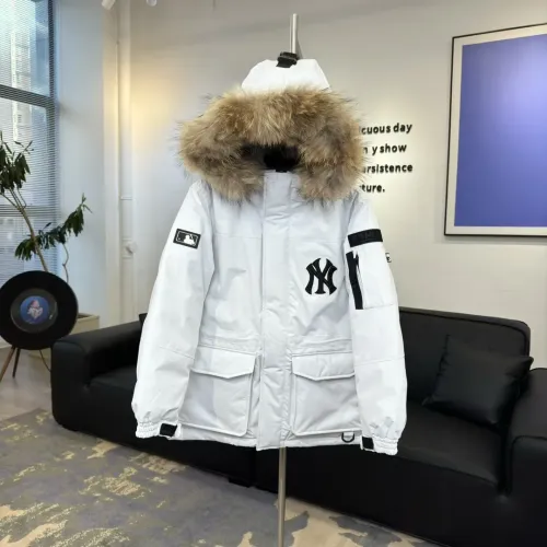 Wholesale New York Yankees Down Feather Coat Long Sleeved For Unisex #1398841 $160.00 USD, Wholesale Quality Replica New York Yankees Down Feather Coat