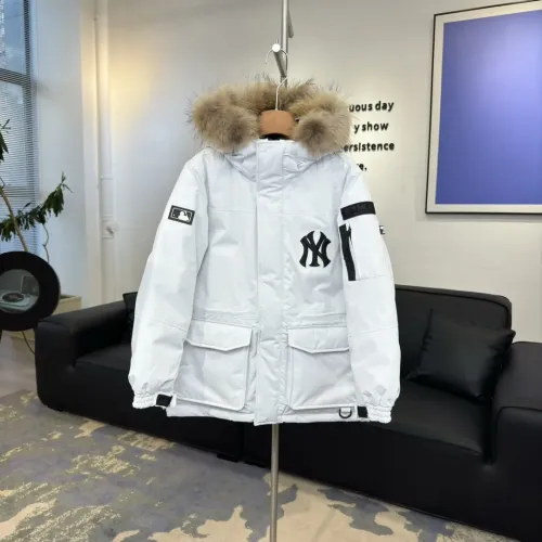 Replica New York Yankees Down Feather Coat Long Sleeved For Unisex #1398841 $160.00 USD for Wholesale