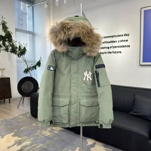 Wholesale New York Yankees Down Feather Coat Long Sleeved For Unisex #1398844 $160.00 USD, Wholesale Quality Replica New York Yankees Down Feather Coat