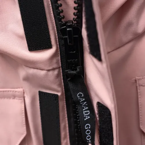 Replica Canada Goose Down Feather Coat Long Sleeved For Kids #1398854 $132.00 USD for Wholesale