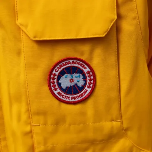 Replica Canada Goose Down Feather Coat Long Sleeved For Kids #1398855 $132.00 USD for Wholesale