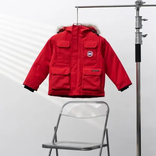 Wholesale Canada Goose Down Feather Coat Long Sleeved For Kids #1398857 $132.00 USD, Wholesale Quality Replica Canada Goose Down Feather Coat
