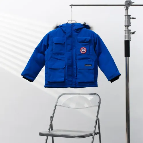 Wholesale Canada Goose Down Feather Coat Long Sleeved For Kids #1398859 $132.00 USD, Wholesale Quality Replica Canada Goose Down Feather Coat