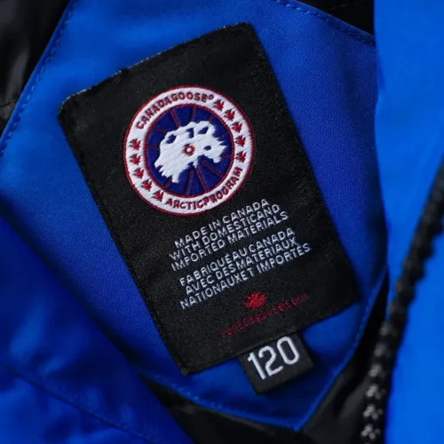 Replica Canada Goose Down Feather Coat Long Sleeved For Kids #1398859 $132.00 USD for Wholesale