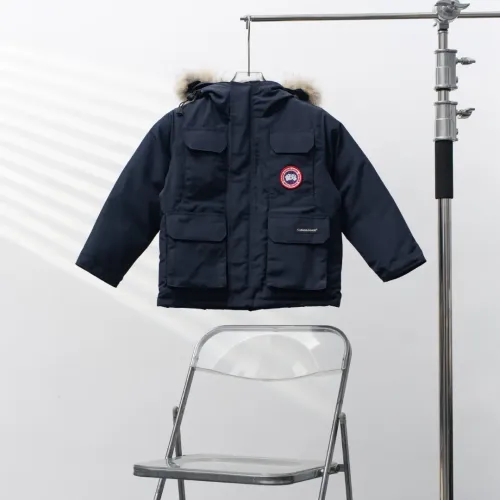 Wholesale Canada Goose Down Feather Coat Long Sleeved For Kids #1398860 $132.00 USD, Wholesale Quality Replica Canada Goose Down Feather Coat