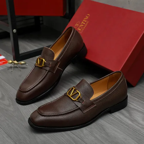 Wholesale Valentino Leather Shoes For Men #1399059 $85.00 USD, Wholesale Quality Replica Valentino Leather Shoes