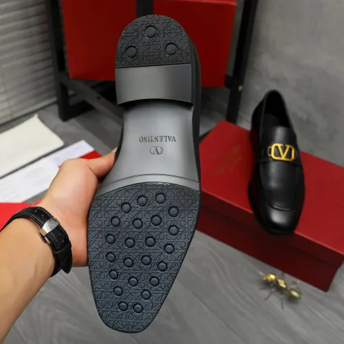 Replica Valentino Leather Shoes For Men #1399068 $85.00 USD for Wholesale