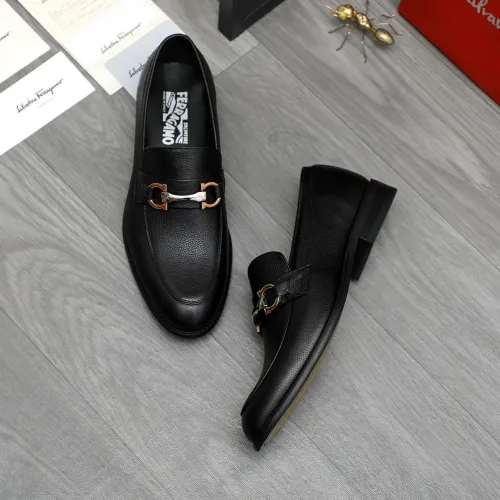 Wholesale Salvatore Ferragamo Leather Shoes For Men #1399125 $82.00 USD, Wholesale Quality Replica Salvatore Ferragamo Leather Shoes