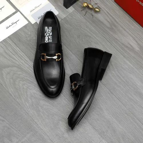 Wholesale Salvatore Ferragamo Leather Shoes For Men #1399127 $82.00 USD, Wholesale Quality Replica Salvatore Ferragamo Leather Shoes