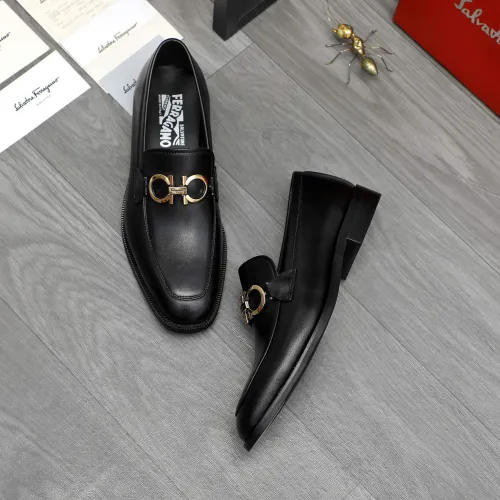Wholesale Salvatore Ferragamo Leather Shoes For Men #1399137 $82.00 USD, Wholesale Quality Replica Salvatore Ferragamo Leather Shoes