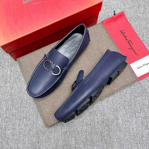 Wholesale Salvatore Ferragamo Leather Shoes For Men #1399265 $82.00 USD, Wholesale Quality Replica Salvatore Ferragamo Leather Shoes