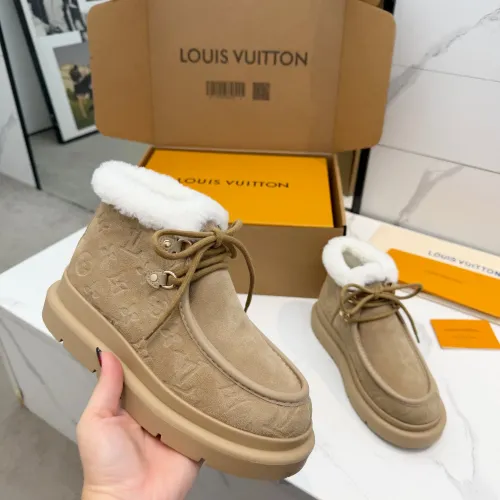 Wholesale Louis Vuitton Boots For Women #1399274 $112.00 USD, Wholesale Quality Replica Louis Vuitton Boots