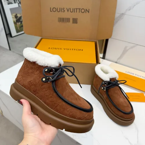 Wholesale Louis Vuitton Boots For Women #1399276 $112.00 USD, Wholesale Quality Replica Louis Vuitton Boots