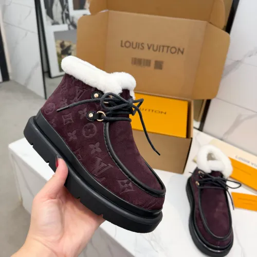 Wholesale Louis Vuitton Boots For Women #1399278 $112.00 USD, Wholesale Quality Replica Louis Vuitton Boots