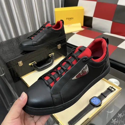 Wholesale Fendi Casual Shoes For Men #1399299 $82.00 USD, Wholesale Quality Replica Fendi Casual Shoes