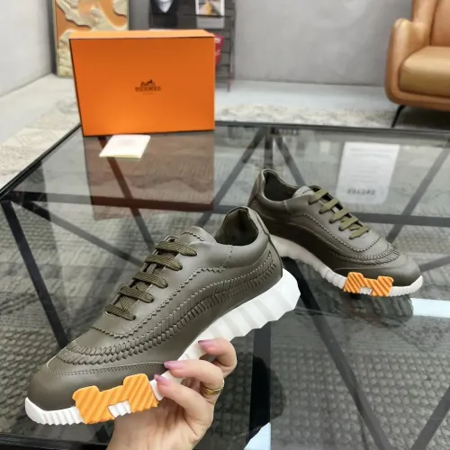 Replica Hermes Casual Shoes For Men #1399389 $88.00 USD for Wholesale