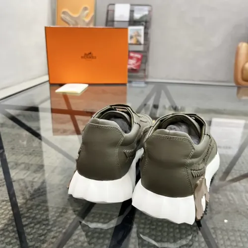 Replica Hermes Casual Shoes For Men #1399389 $88.00 USD for Wholesale