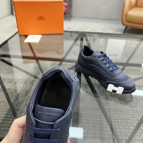 Replica Hermes Casual Shoes For Men #1399391 $88.00 USD for Wholesale